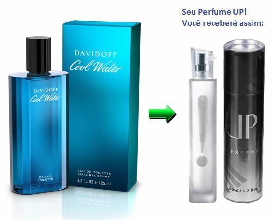 UP! Essência 29 - Original - 50ml - Cool Water - Unissex